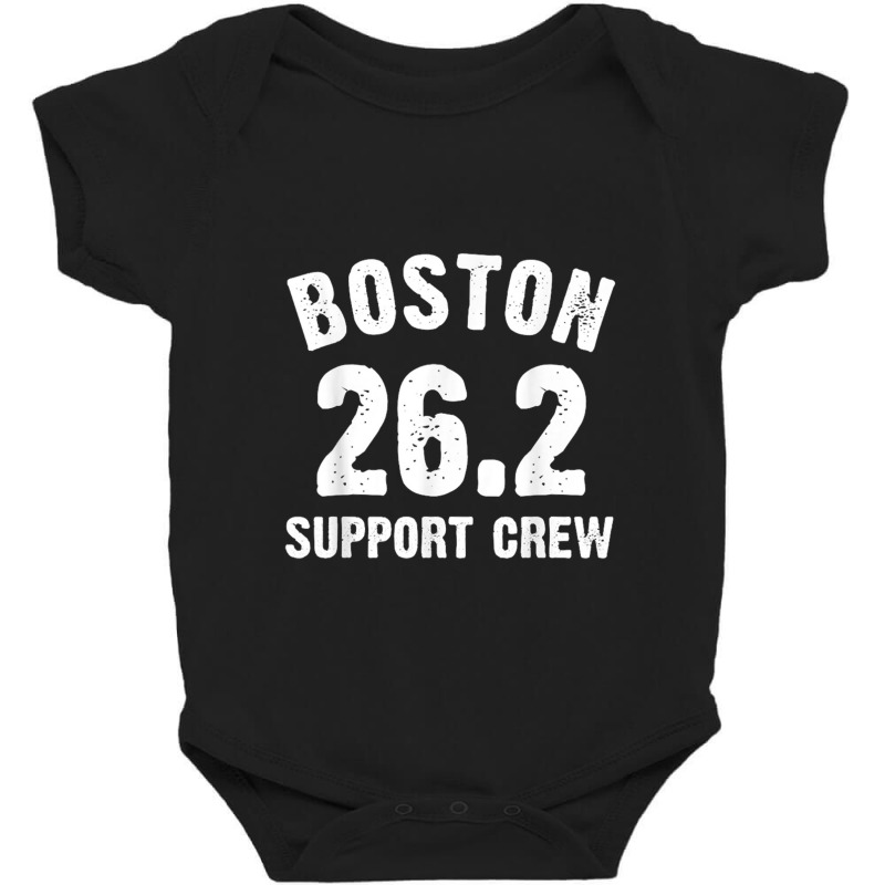 Boston 2022 Marathon Runner 26.2 Miles Support Crew Tee Baby Bodysuit by saterseim | Artistshot