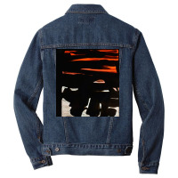 Magic Lantern Slide Composition Based On Pierre Soulages Men Denim Jacket | Artistshot