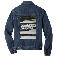 Pierre Soulages Daprès Carton Dinvitation Musée Picasso Men Denim Jacket | Artistshot