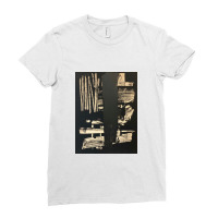 Pierre Soulages Ne En 1919 Lithographie Ladies Fitted T-shirt | Artistshot