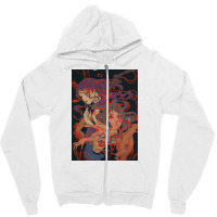 Dissolve  Dark Art Print Zipper Hoodie | Artistshot