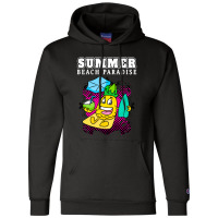 Summer Beach Paradise Champion Hoodie | Artistshot