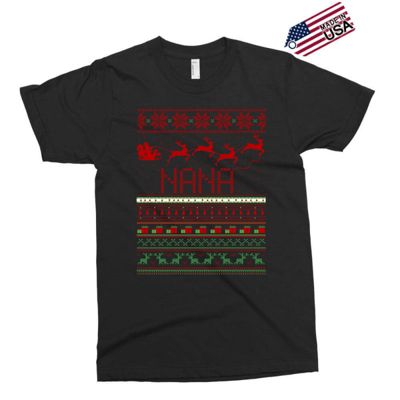 Nana Ugly Christmas Sweater Xmas Exclusive T-shirt | Artistshot