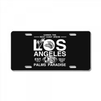 Summer Time West Coast Dream License Plate | Artistshot