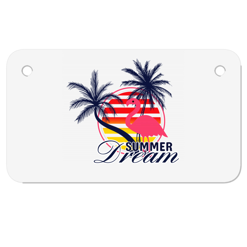 Summer Dream Motorcycle License Plate | Artistshot