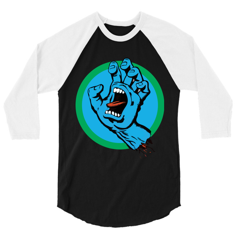 Santa Monster Hand 5 3/4 Sleeve Shirt by anyarpasar68 | Artistshot