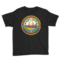 Seal Of New Hampshire   1776 Youth Tee | Artistshot