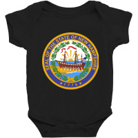 Seal Of New Hampshire   1776 Baby Bodysuit | Artistshot