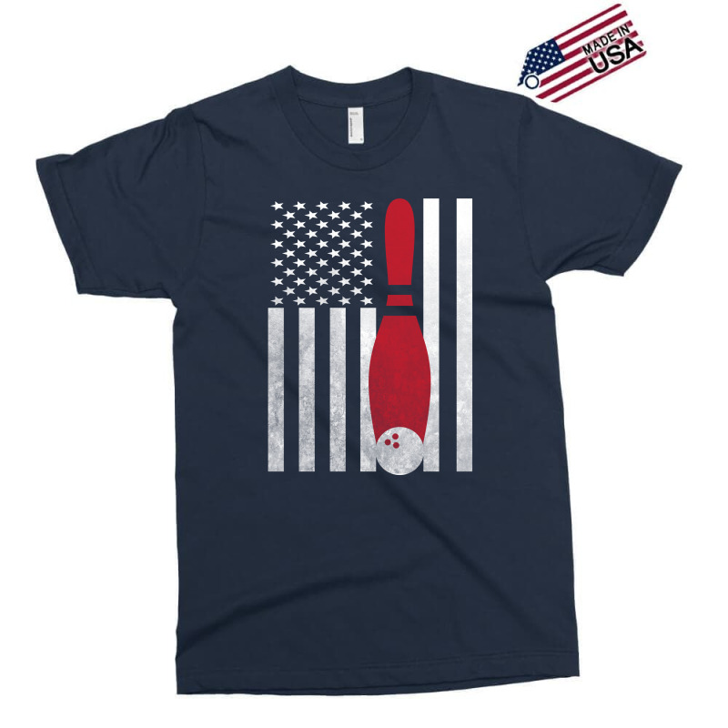Bowling Bowler - America Usa Flag Exclusive T-shirt | Artistshot