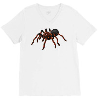 Tarantula Spider Creepy Arachnophobia Halloween Costume T Shirt V-neck Tee | Artistshot