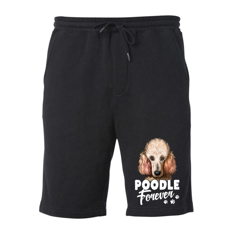 Poodle Lover Dog 365 Poodle Forever Cute Dog Lover 296 Poodles Fleece Short | Artistshot