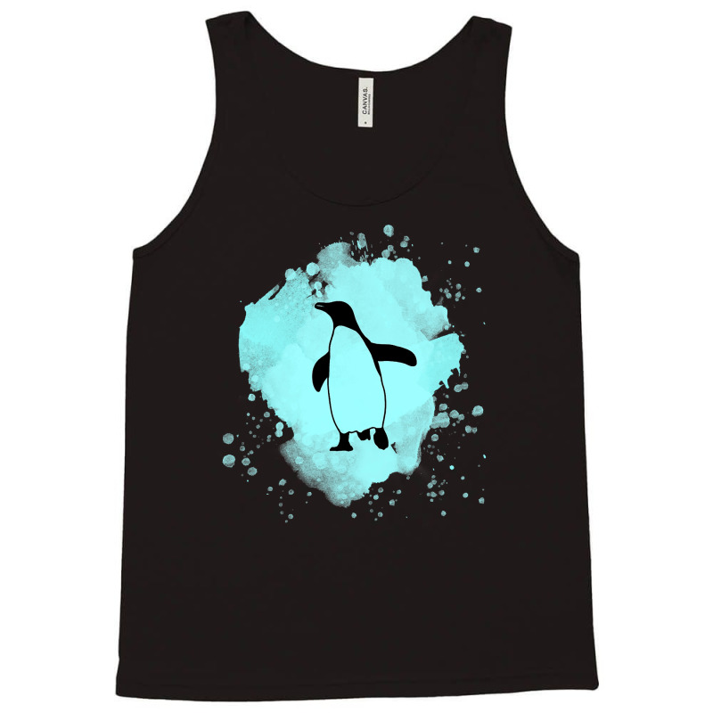 Penguin Bird Cute Penguin Baby For Sea Birds Lovers 498 Ice Ocean Tank Top by peafowl | Artistshot