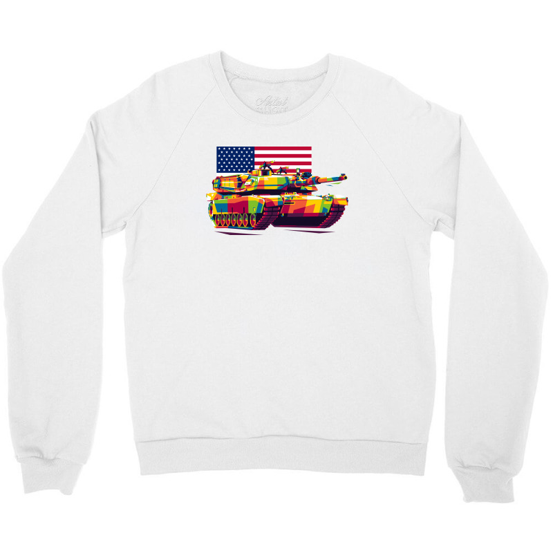 M4a1 Abrams Crewneck Sweatshirt | Artistshot