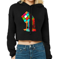 Love Brick Games Cropped Hoodie | Artistshot