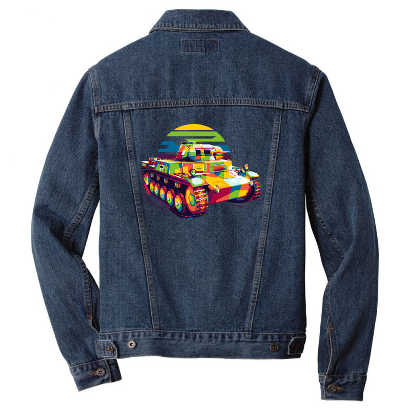 Panzer Ii Men Denim Jacket | Artistshot