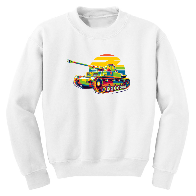 Panzerkampfwagen Iv Youth Sweatshirt by willhelmg | Artistshot