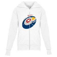 Lonestar Austin Youth Zipper Hoodie | Artistshot