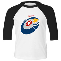 Lonestar Austin Toddler 3/4 Sleeve Tee | Artistshot