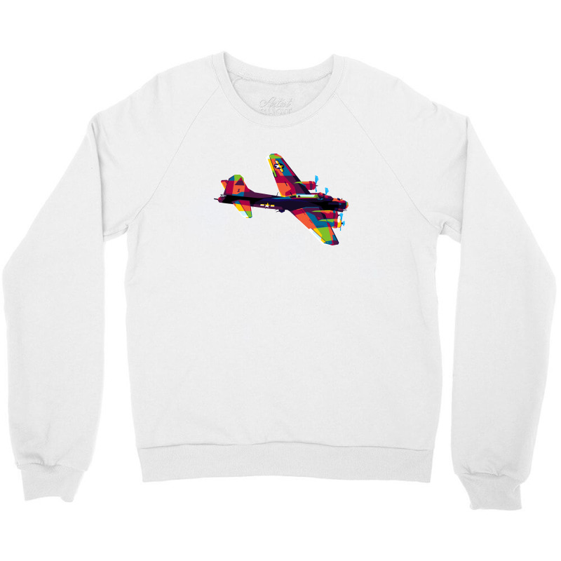 B17 Flying Fortress Crewneck Sweatshirt | Artistshot