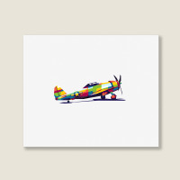 P47 Thunderbolt Landscape Canvas Print | Artistshot