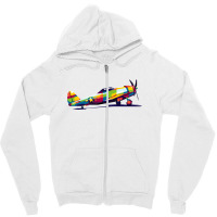 P47 Thunderbolt Zipper Hoodie | Artistshot