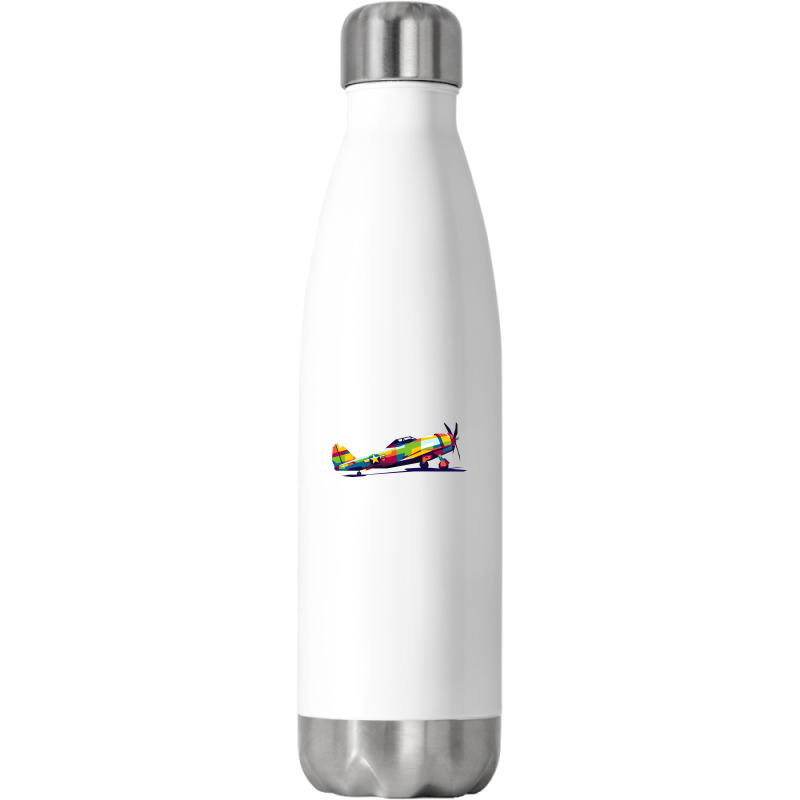 P47 Thunderbolt Stainless Steel Water Bottle | Artistshot