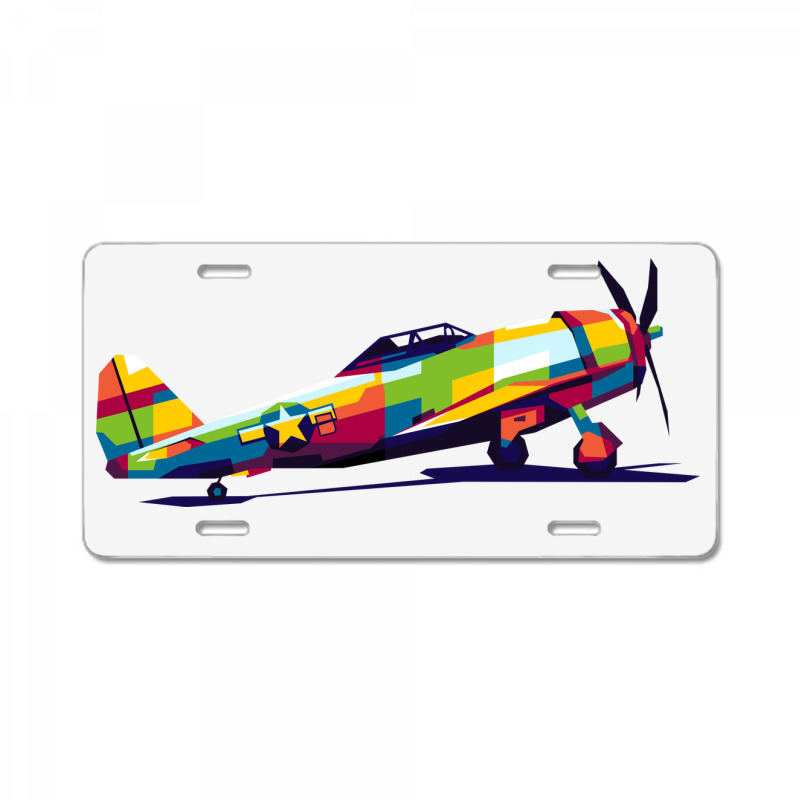 P47 Thunderbolt License Plate | Artistshot