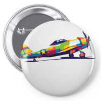 P47 Thunderbolt Pin-back Button | Artistshot