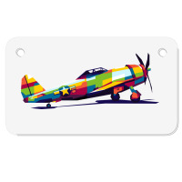 P47 Thunderbolt Motorcycle License Plate | Artistshot