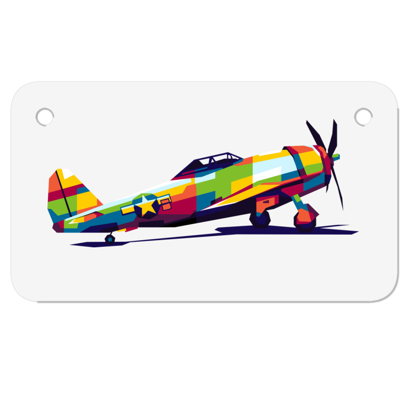 P47 Thunderbolt Motorcycle License Plate | Artistshot