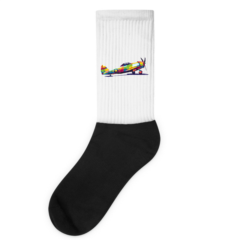 P47 Thunderbolt Socks | Artistshot