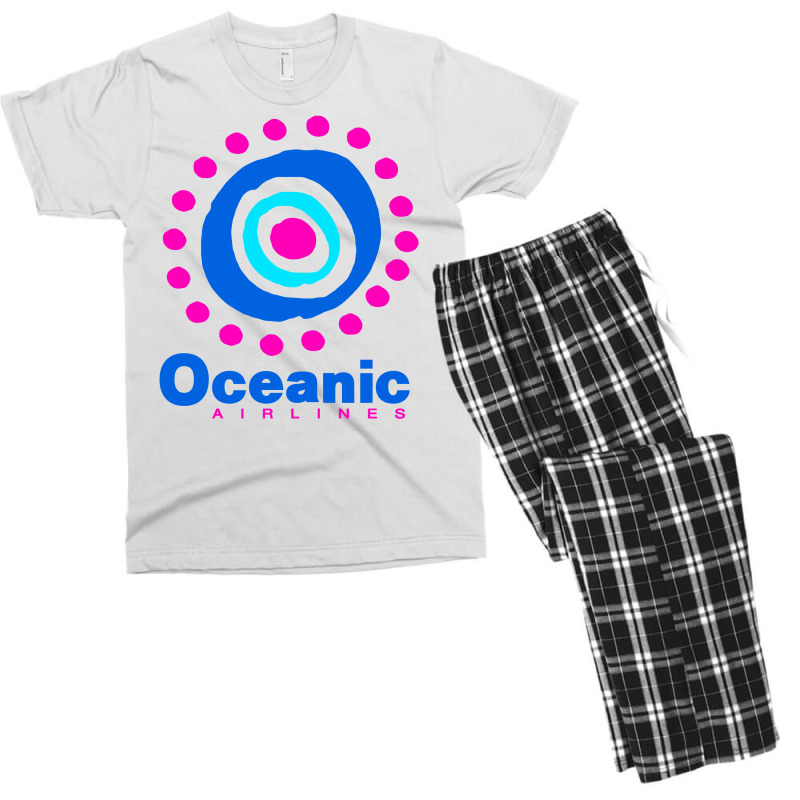 Lost Oceanic Airlines Men's T-shirt Pajama Set | Artistshot