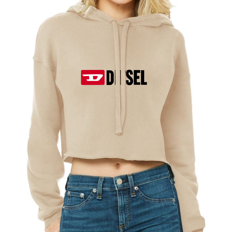 Diesel 2025 crop hoodie