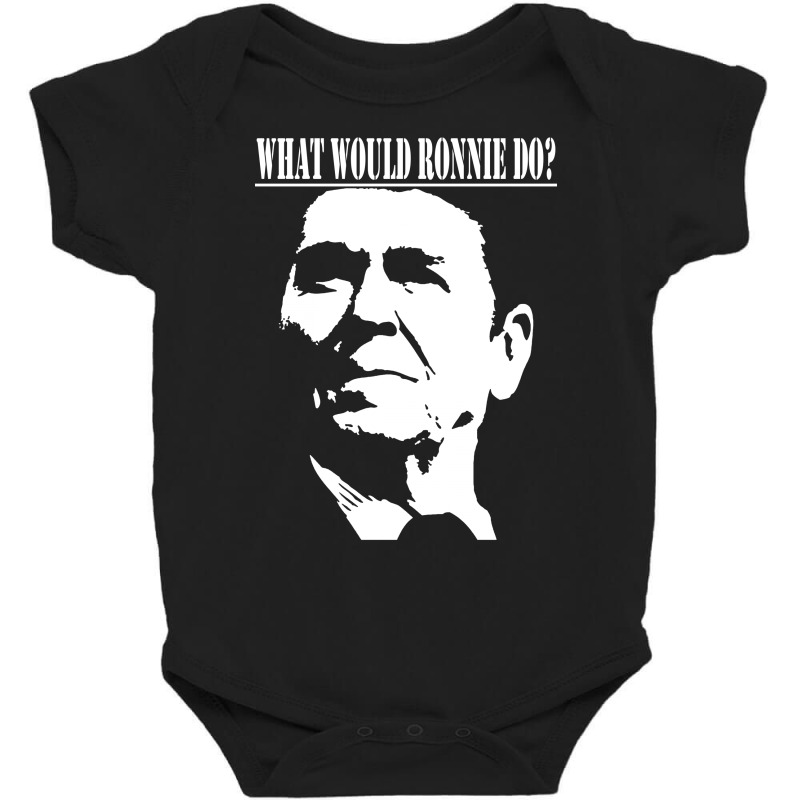 Ronald Reagan American President Baby Bodysuit by radmadhi | Artistshot