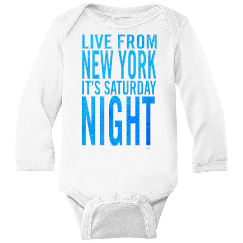 Saturday Night Live It's Saturday Night Comfortable T Shirt Long Sleeve Baby Bodysuit by erinlorrai | Artistshot