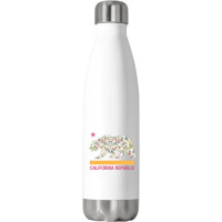 California Republic Stainless Steel Water Bottle | Artistshot