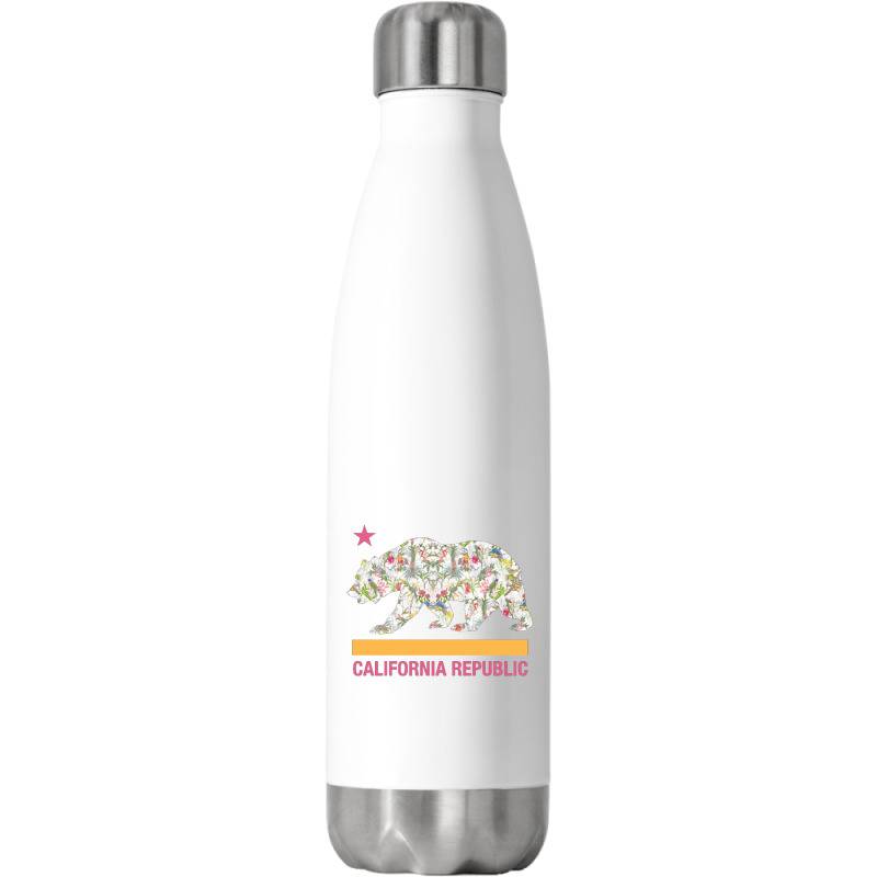 California Republic Stainless Steel Water Bottle | Artistshot