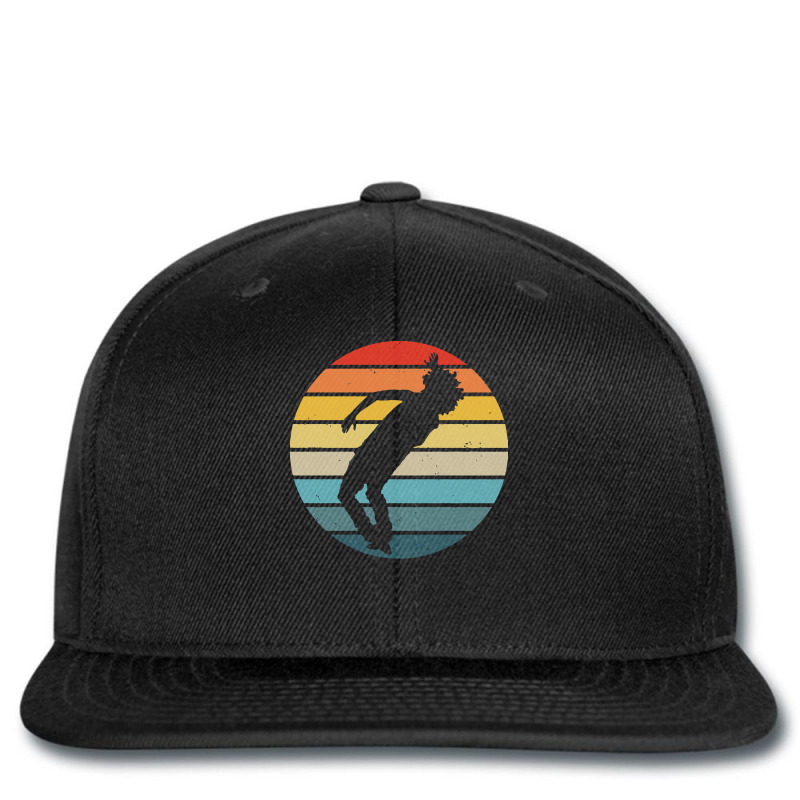 Break Dance Hip Hop T  Shirt Breakdance Dancer Silhouette On A Distres Printed hat by elephantjellyfish | Artistshot