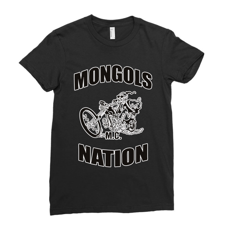 Mongols Mc Ladies Fitted T-Shirt by hamizanstore | Artistshot