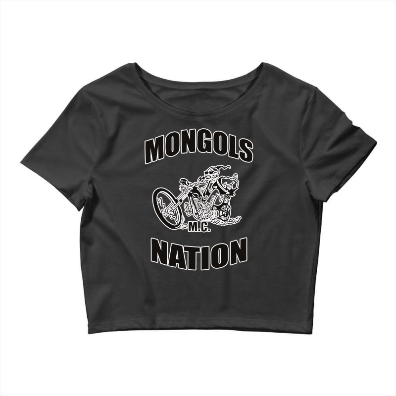 Mongols Mc Crop Top by hamizanstore | Artistshot