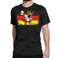 Dabbing German Shepard Cute Dog With Beer Mug Oktoberfest T Shirt Classic T-shirt | Artistshot