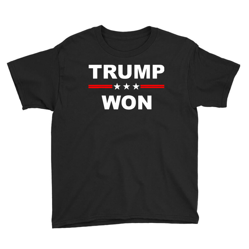 Trump Won Youth Tee | Artistshot