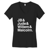 Jb & Jude & Willem & Malcolm Women's V-neck T-shirt | Artistshot