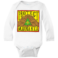 Mauna Kea Long Sleeve Baby Bodysuit | Artistshot