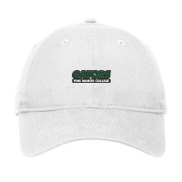 Pine Manor College Gators Adjustable Cap | Artistshot