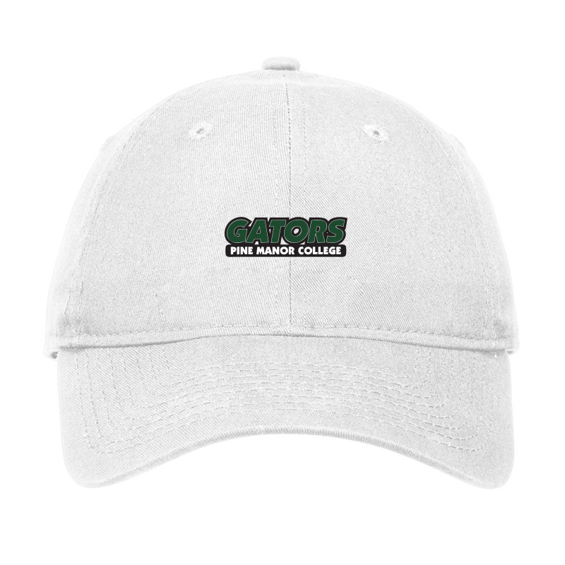 Pine Manor College Gators Adjustable Cap by Truesan | Artistshot