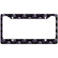 Her Fight Is My Fight   Domestic Violence Awareness Ribbon T Shirt License Plate Frame | Artistshot