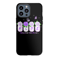 Hope Hydrangea Flower Butterfly Domestic Violence Awareness T Shirt Iphone 13 Pro Max Case | Artistshot