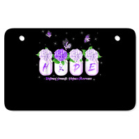 Hope Hydrangea Flower Butterfly Domestic Violence Awareness T Shirt Atv License Plate | Artistshot