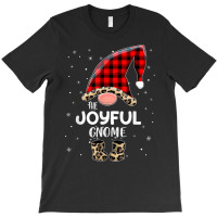 Joyful Gnome Buffalo Plaid Matching Family Christmas Pajama T Shirt T-shirt | Artistshot